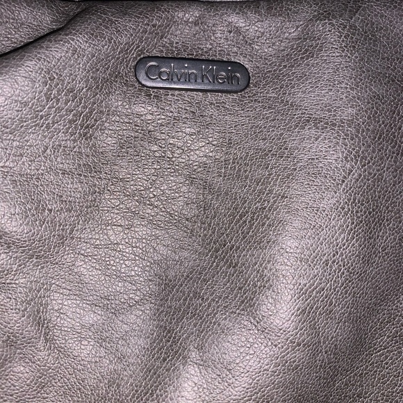 Calvin Klein faux leather jacket Men XL - Picture 7 of 8